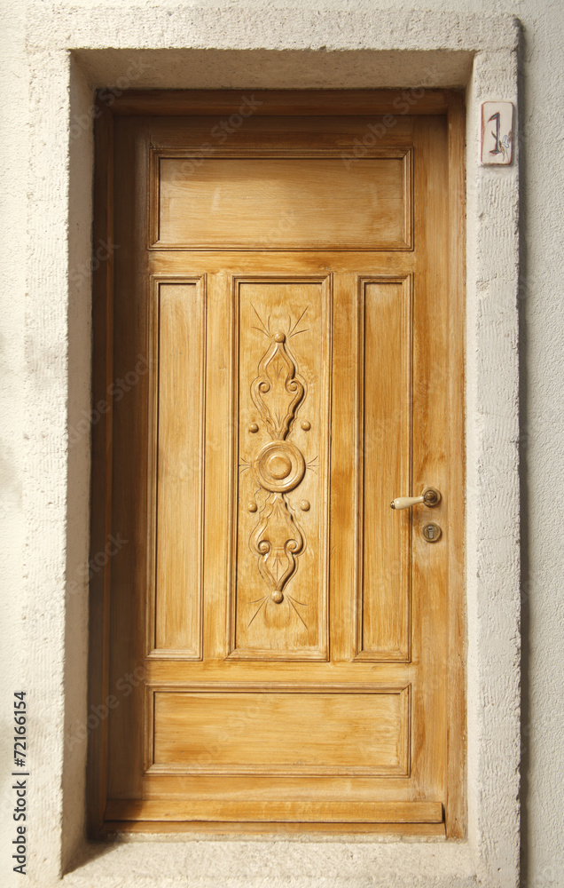 Front Wooden Door