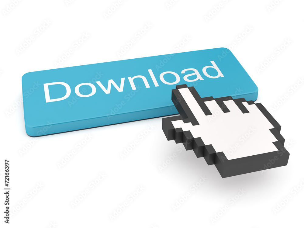 Download Button and Cursor Download Button and Cursor