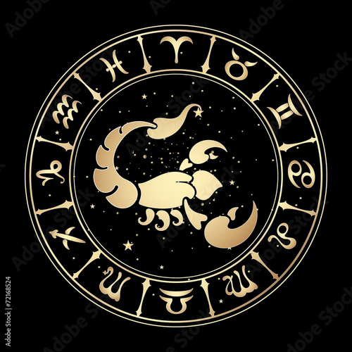 zodiac signs, vector illustration.
