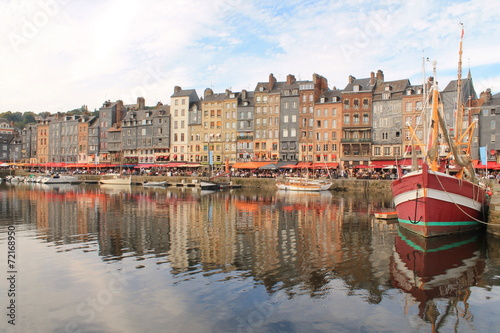 Vieux bassin d Honfleur  France