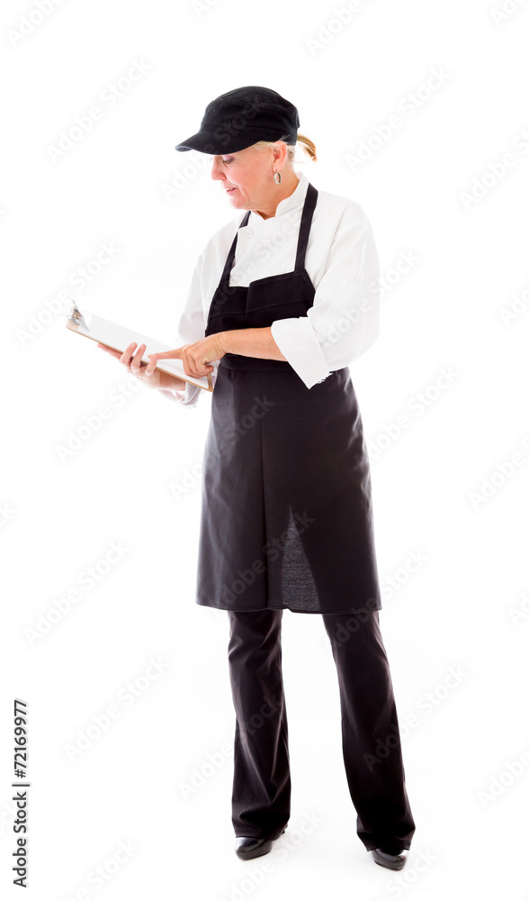 model isolated on white with blank score board model isolated on white with blank score board