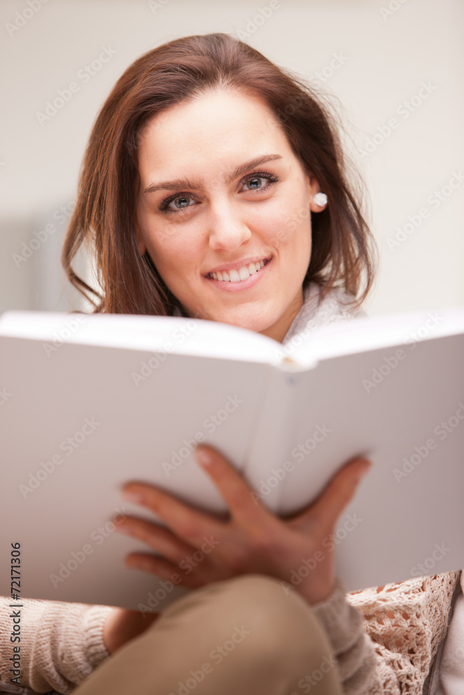 beautiful fascinating woman reading a book beautiful fascinating woman reading a book