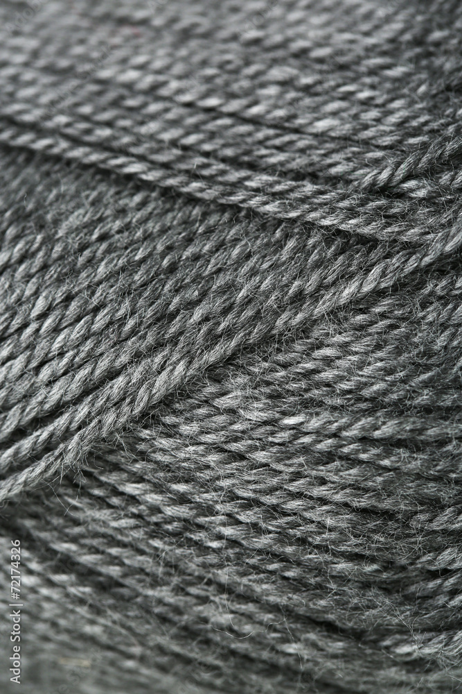 Fototapeta premium Knitting yarn texture, close up