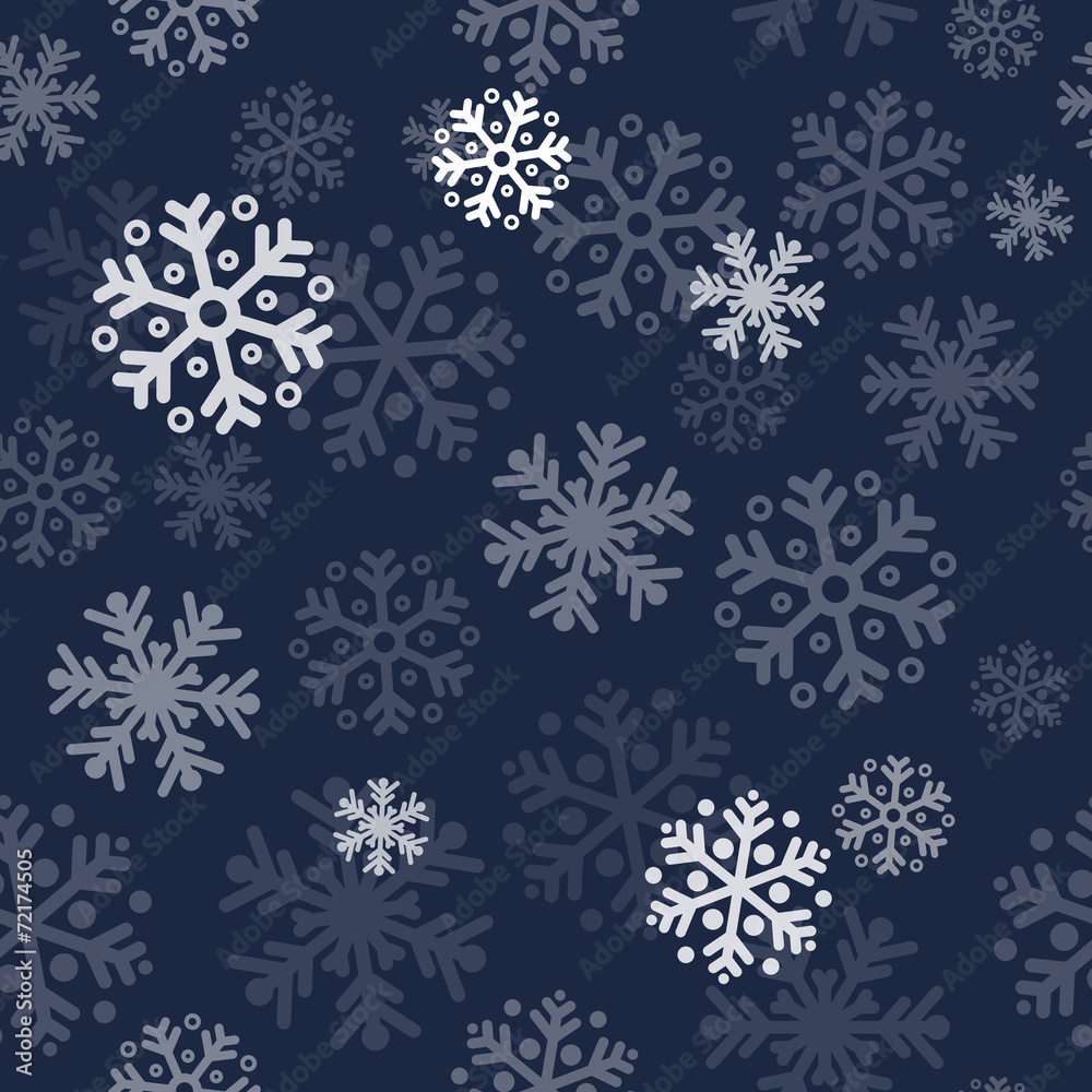 Abstract christmas seamless pattern background with snowflakes Abstract christmas seamless pattern background with snowflakes