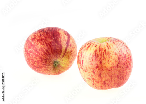 fresh apple fruit isolated on white background