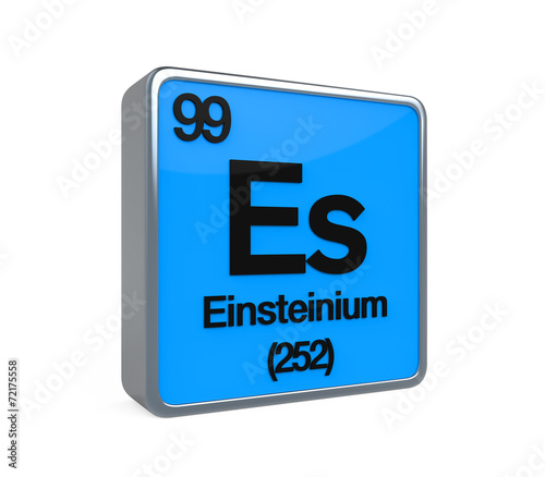 Einstenium Element Periodic Table