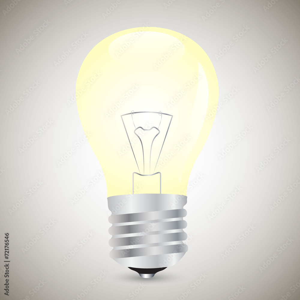 Yellow Light Bulb Yellow Light Bulb