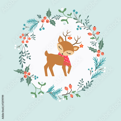 Christmas deer