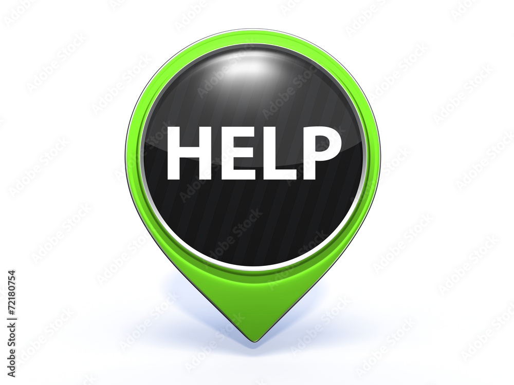 help pointer icon on white background help pointer icon on white background