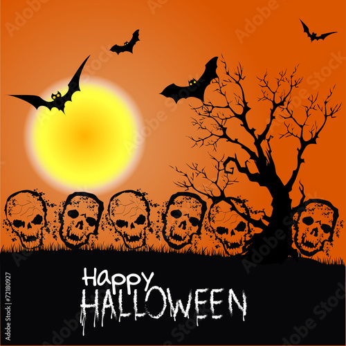 Happy Halloween Party Poster