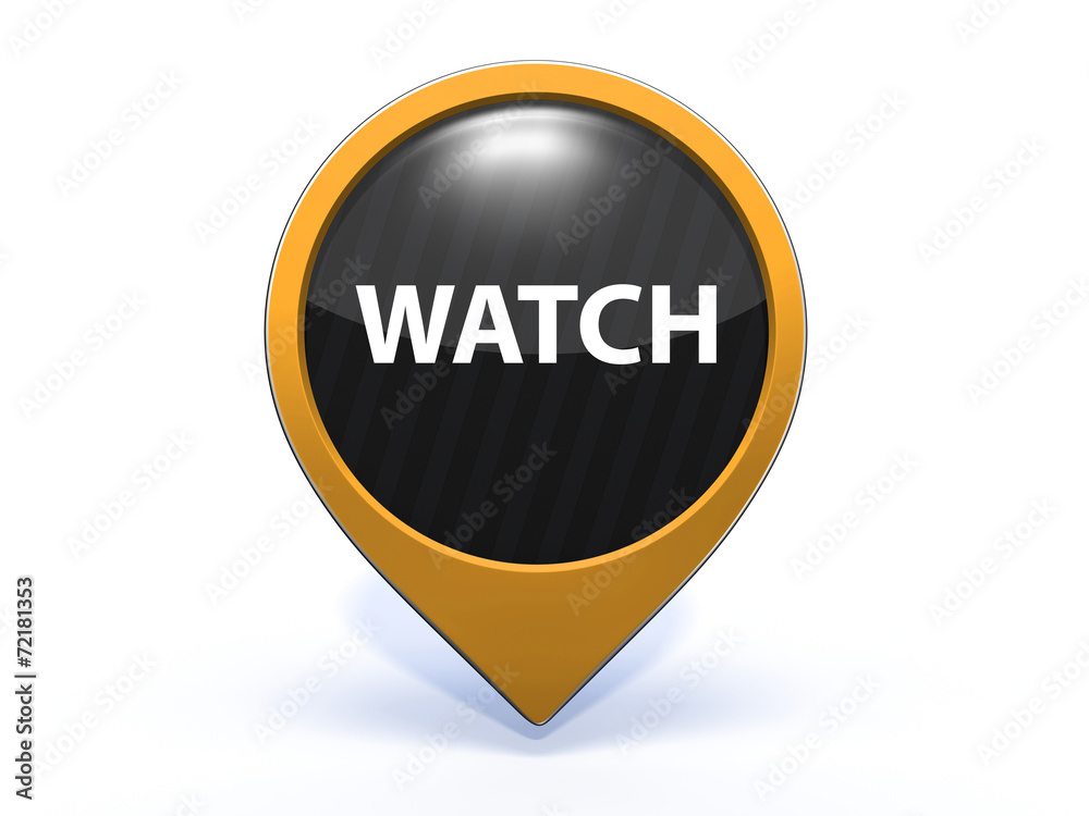 watch pointer icon on white background watch pointer icon on white background