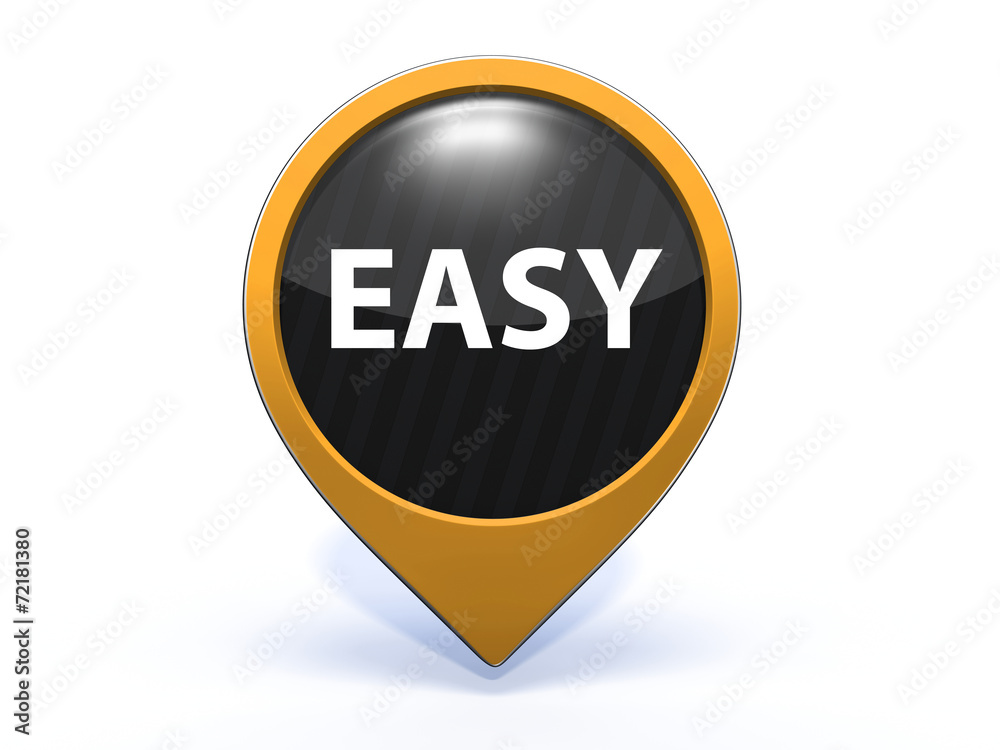 easy pointer icon on white background easy pointer icon on white background