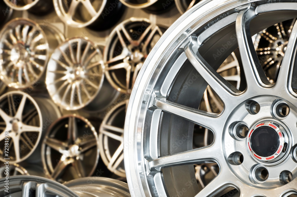 Various alloy wheels