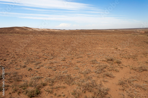 Desert in Kazakhstan