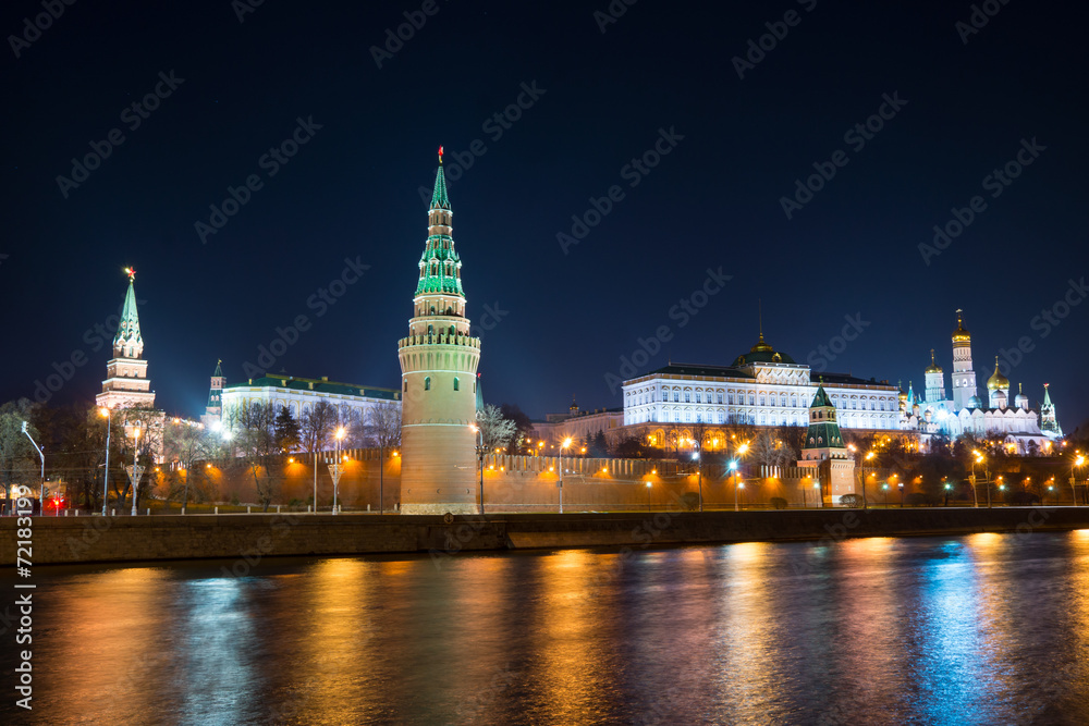 Night Moscow