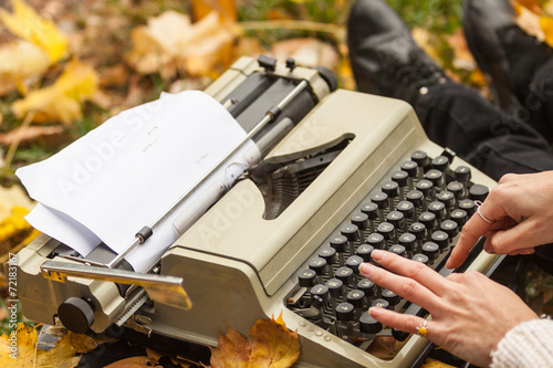 Typewriter.
