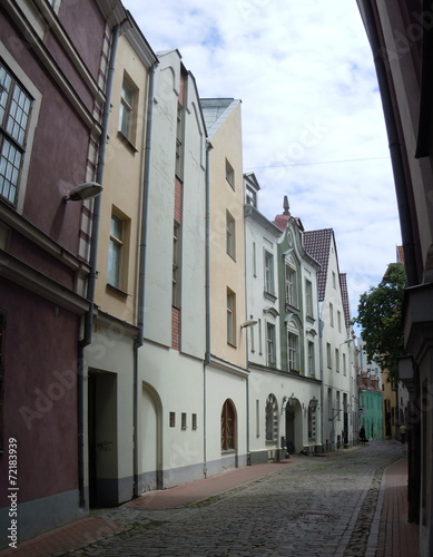 Old part of Riga  Latvia