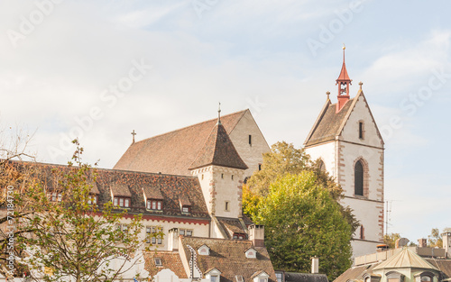 Basel, historische Altstadt, Kohlenberg, Leonhard, Schweiz photo