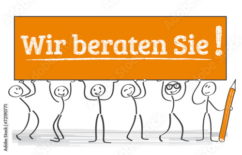 Wir beraten Sie
