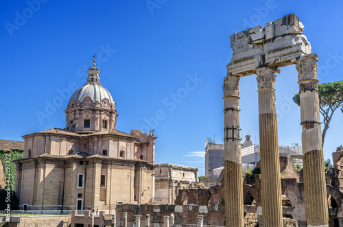 Roma, Tempio di Venere e Chiesa dei Ss. Luca e Martina