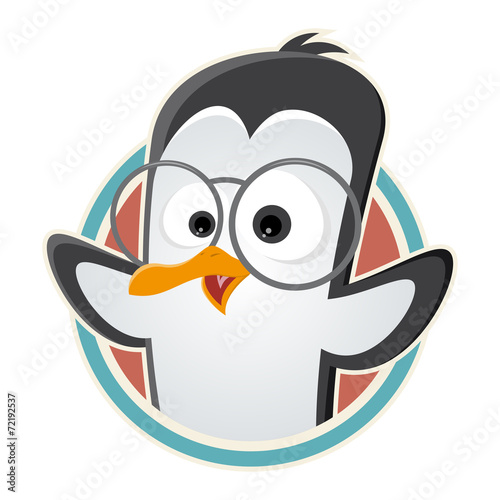 pinguin lustig