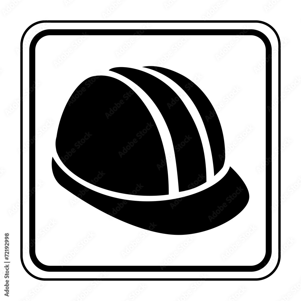 Logo port du casque obligatoire. Logo port du casque obligatoire.