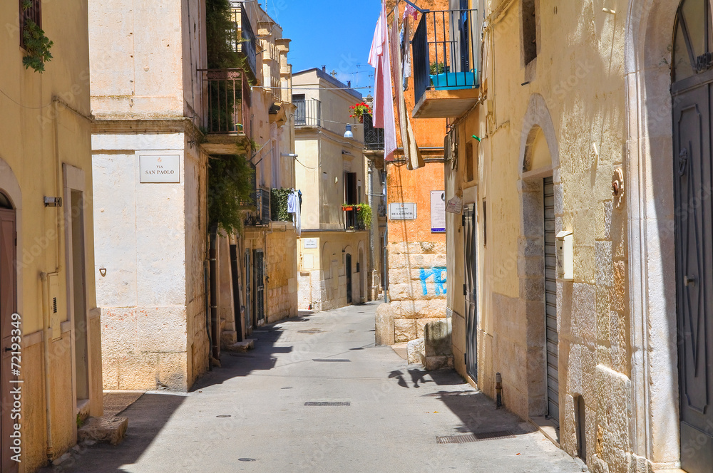 Obraz premium Alleyway. Altamura. Puglia. Italy.