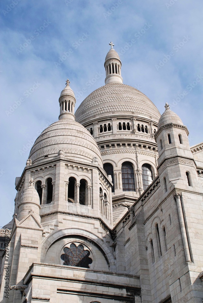 Sacre Coeur basilica in Paris, France