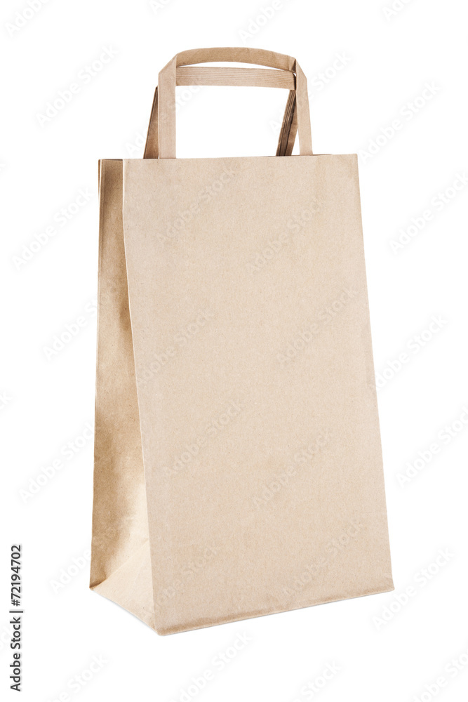 Paper Bag Recycle - CLIPPING PATH Paper Bag Recycle - CLIPPING PATH