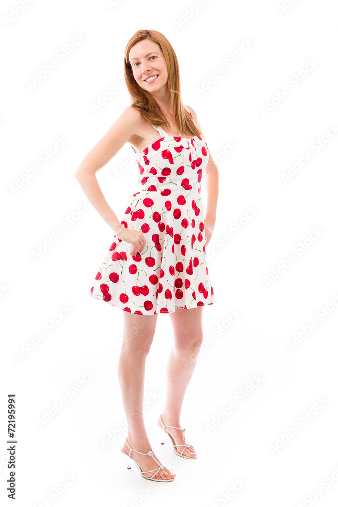 model isolated on plain background pround confident hands on hip model isolated on plain background pround confident hands on hip