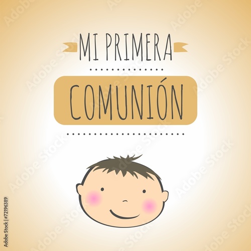 MI PRIMERA COMUNIÓN