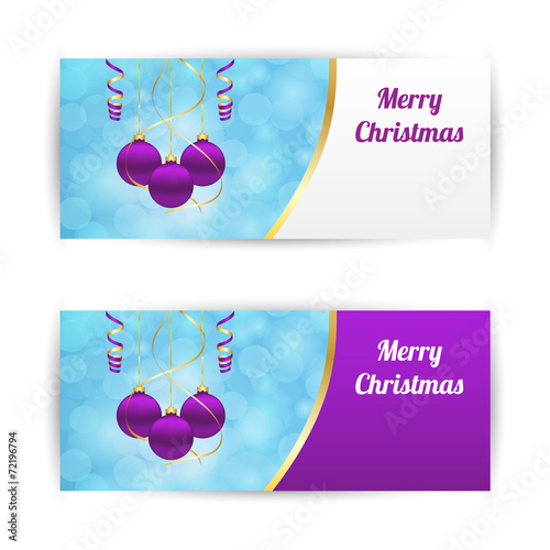 Christmas banners