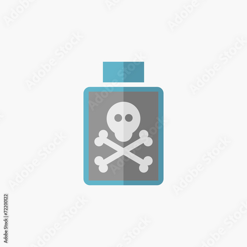 Poison Flat Icon