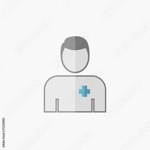 Doctor Flat Icon