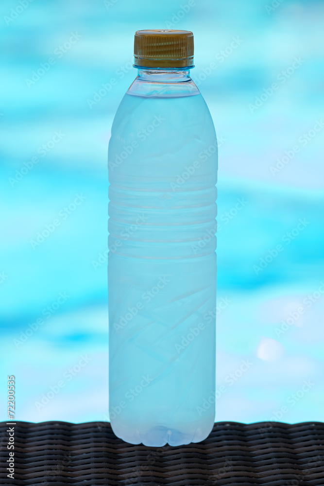 wet plastic water bottle wet plastic water bottle