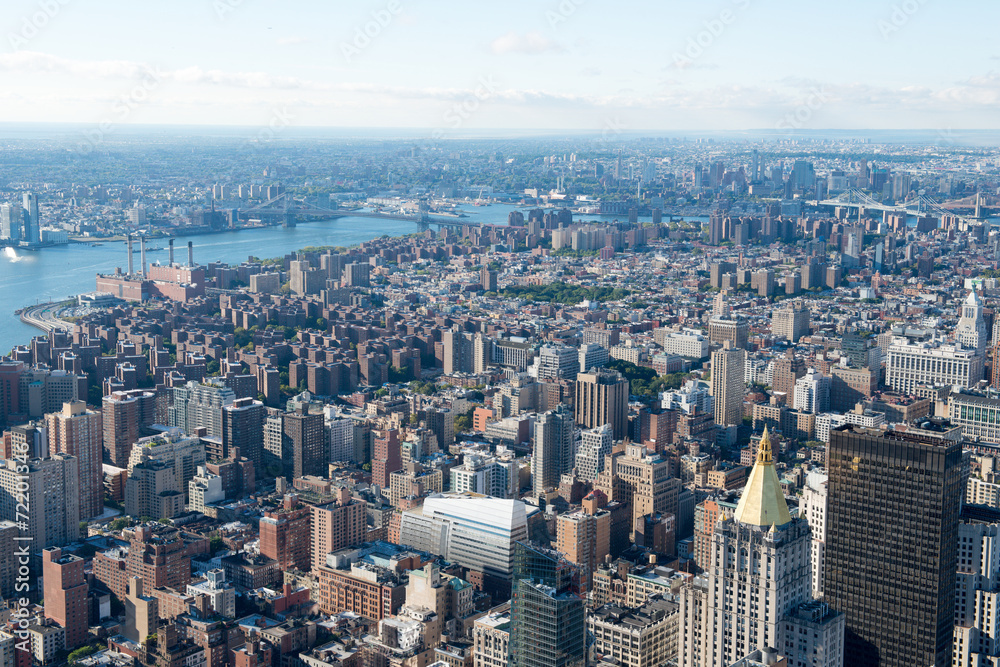 Fototapeta premium Dans la ville de New York