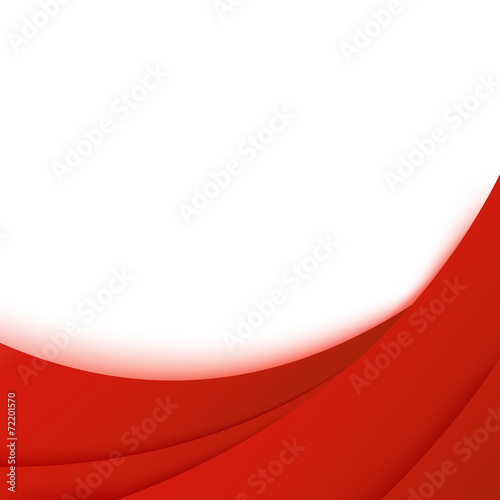 Bright business red layered background template