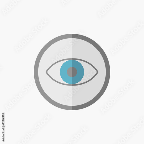 Eye Flat Icon