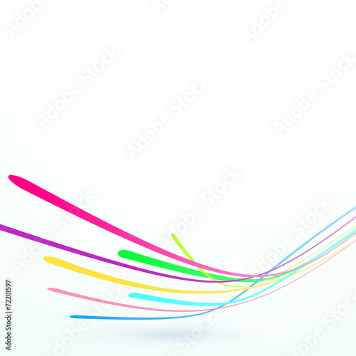 Bright speed stream lines background template © phyZick