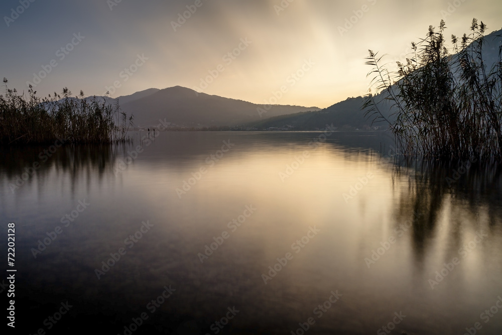 Fototapeta premium Quiet sunset