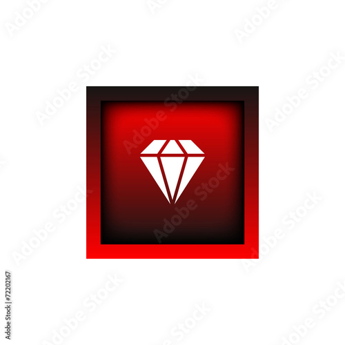 bouton diamant