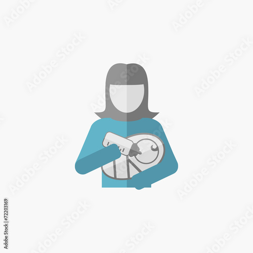 Maternity Flat Icon