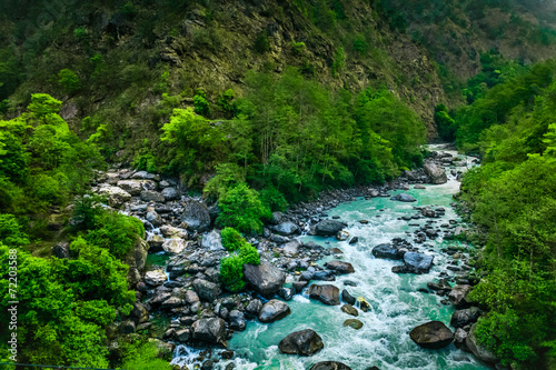 river from everest trek