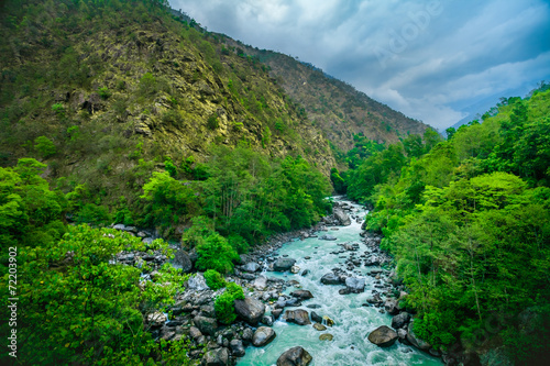 river from everest trek © Goinyk