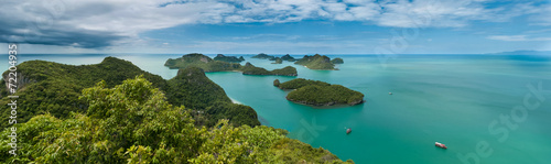 Panorama Koh Samui Ang Thong Islands national park