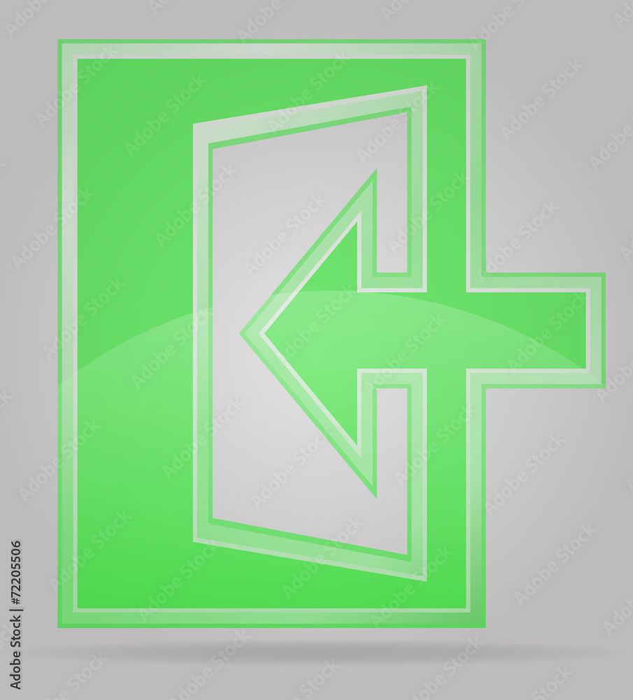 transparent sign exit vector illustration transparent sign exit vector illustration