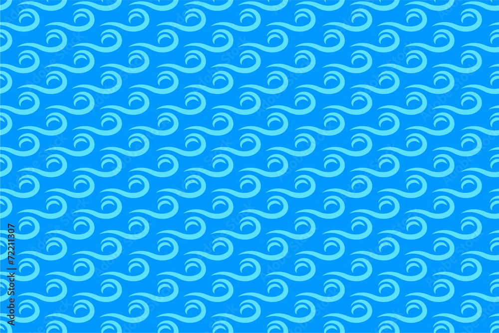 Water wave seamless patterns Water wave seamless patterns