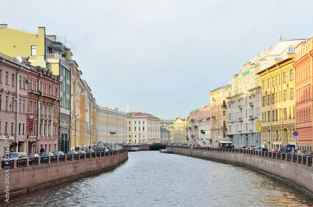 Санкт-Петербург, набережная реки Мойки