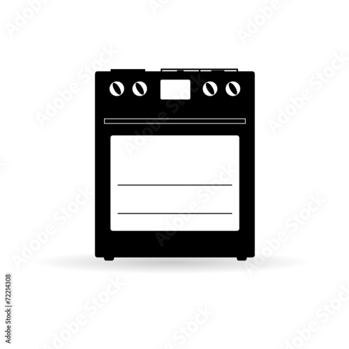 stove icon vector illustration