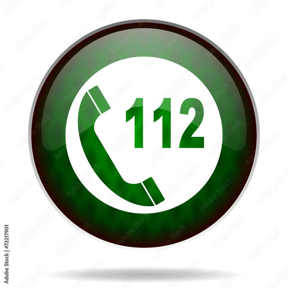 emergency call green internet icon emergency call green internet icon